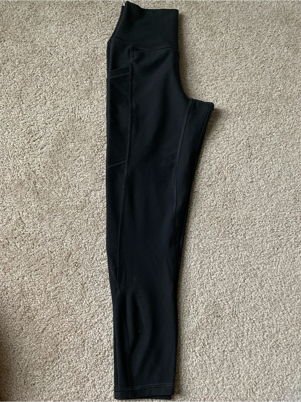 Abercrombie & Fitch Black High-Waist Active Leggings